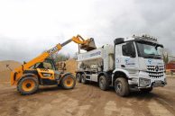 Concrete Supply Lorry loading